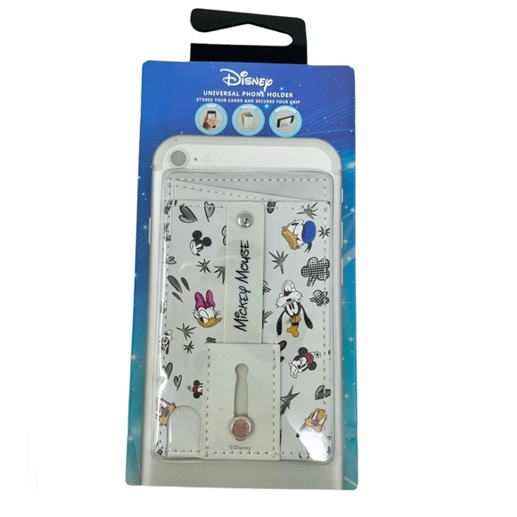 NWT Disney Universal Phone Wallet Featuring Fab Five Characters Organizer - Picture 3 of 7